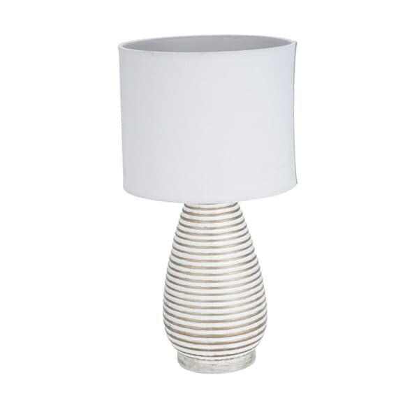 Bordslampa Versa Duna linne Keramik 40 W 22 x 43,5 cm