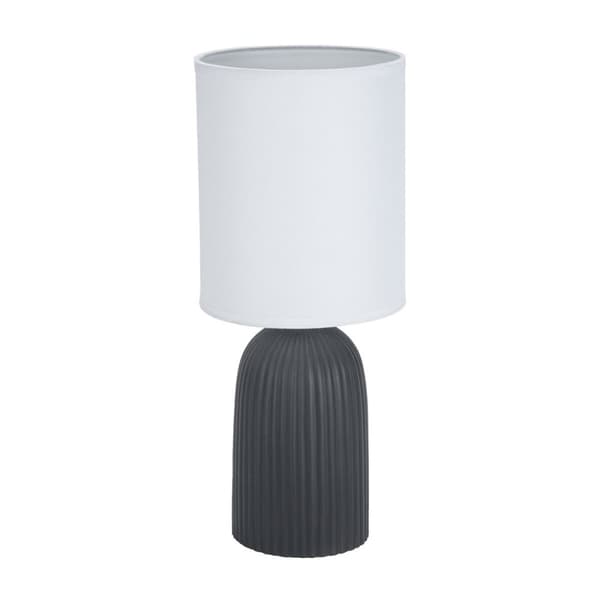 Bordlampe Versa Sort Bomuld Keramik 40 W 15 x 36 cm