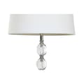 Miniatyrbillede 3 af 8: Gulvlampe Home ESPRIT Hvid Sølvfarvet 50 W 220 V 35 x 35 x 150 cm (3 Dele)