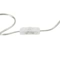 Miniatyrbillede 6 af 8: Gulvlampe Home ESPRIT Hvid Sølvfarvet 50 W 220 V 35 x 35 x 150 cm (3 Dele)