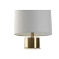 Miniatyrbild 4 av 6: Bordslampa Home ESPRIT Vit Gyllene 50 W 220 V