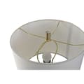Miniatyrbild 5 av 6: Bordslampa Home ESPRIT Vit Gyllene 50 W 220 V