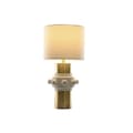 Miniatyrbild 2 av 6: Bordslampa Home ESPRIT Vit Gyllene 50 W 220 V