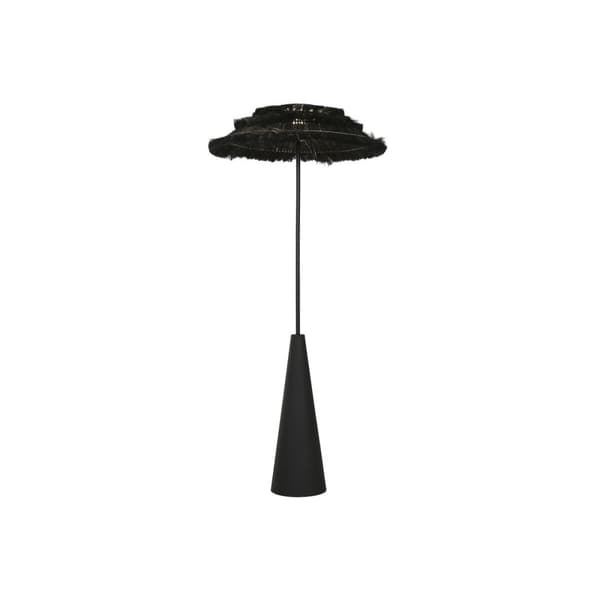 Gulvlampe Home ESPRIT Svart 80 x 80 x 171 cm