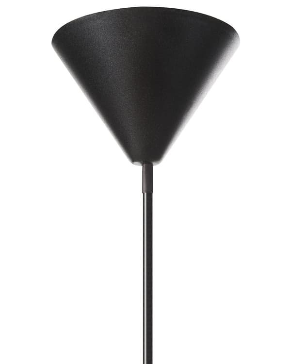 Hengende Pendellampe Hvit Nylonskjerm Moderne Design Stue Lys