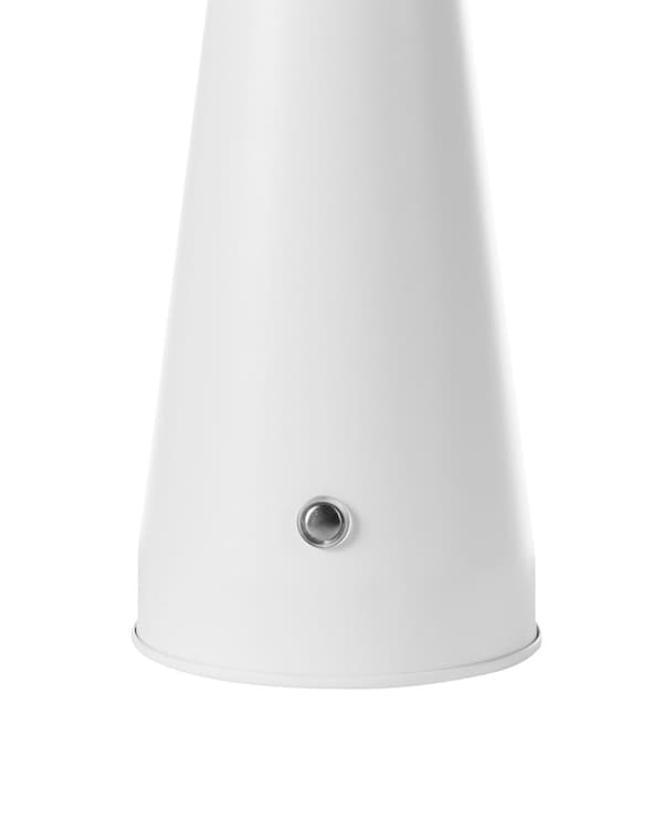 Bordlampe Hvit Jern Innendørs Trådløs Dimmer Hjem Lys Moderne Design