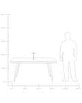 Miniatyrbilde 9 av 9: Bordlampe Hvit Jern Innendørs Trådløs Dimmer Hjem Lys Moderne Design