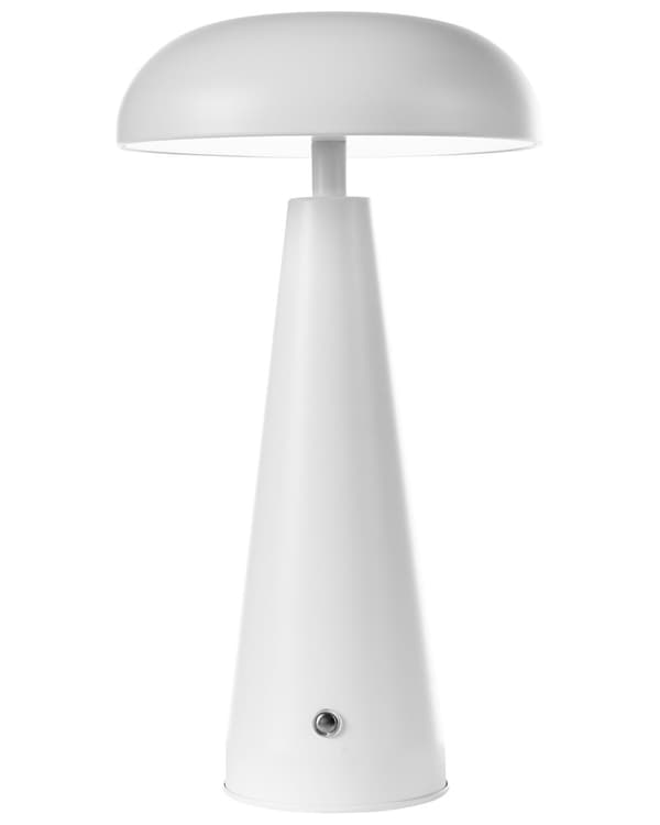 Bordlampe Hvit Jern Innendørs Trådløs Dimmer Hjem Lys Moderne Design