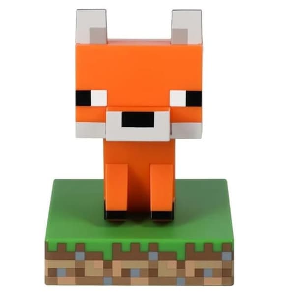Skrivbordslampa - PALADONE - Minecraft - Räv - 11 cm - Barninredning Multifärg