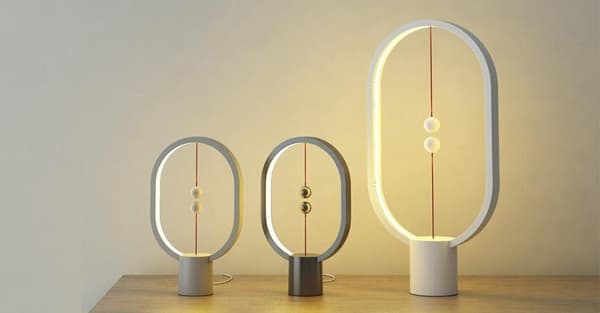 Heng Balance Lampe Ellipse Mini USB-C - Kompakt LED-lampe med magnetkontakt