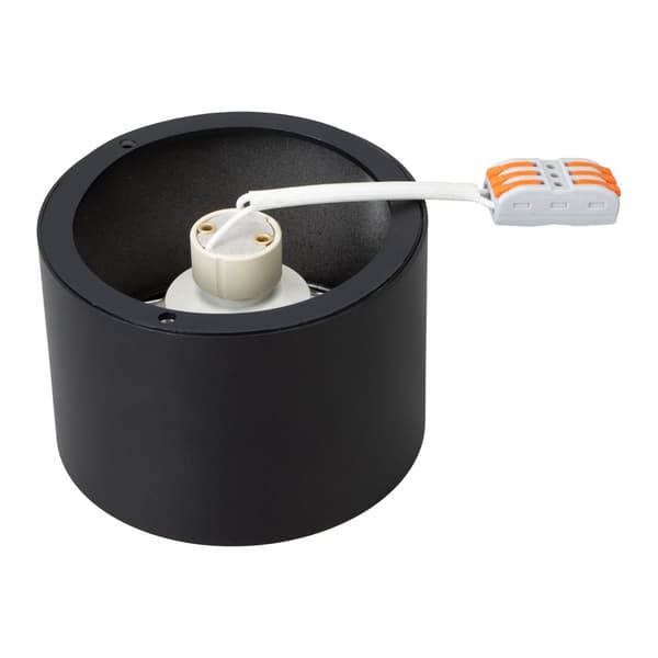 Overflademonteret armatur Redondo Black 1xAR111 GU10