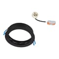 Miniatyrbillede 5 af 9: Indmuret armatur Redondo Black 1xAR111 GU10