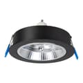 Miniatyrbillede 9 af 9: Indmuret armatur Redondo Black 1xAR111 GU10