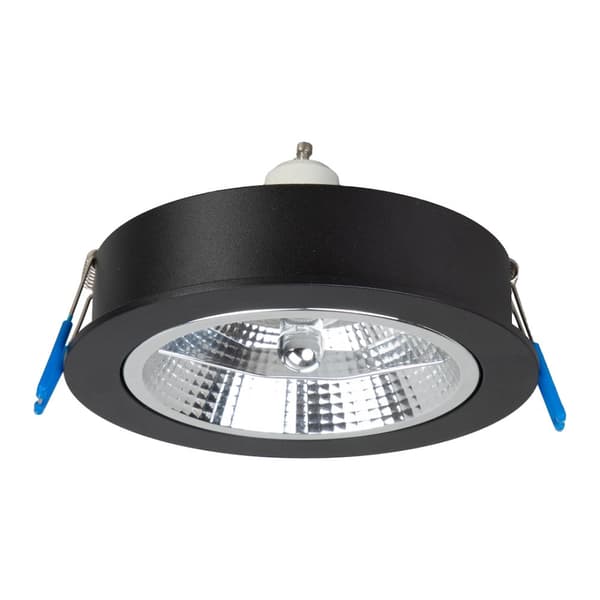 Indmuret armatur Redondo Black 1xAR111 GU10