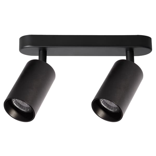 Pipe Spot Black 2xGU10 kiinnike