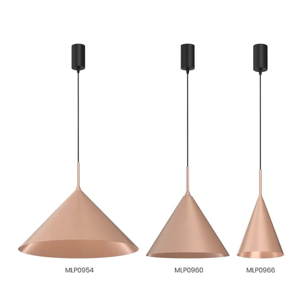 Hængelampe CAPITAL ROSE GULD Ø32cm 1xGX53