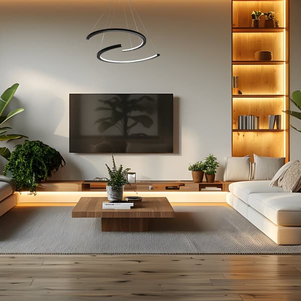 DOUBLEMOON 30W LED hängande lampa