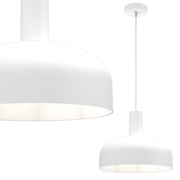 VISBY WHITE hänglampa 1xE27