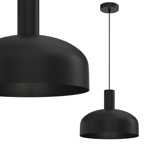 VISBY BLACK riippuvalaisin 1xE27