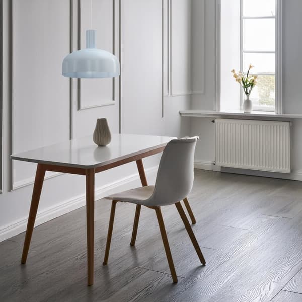 VISBY BLÅ hængelampe 1xE27