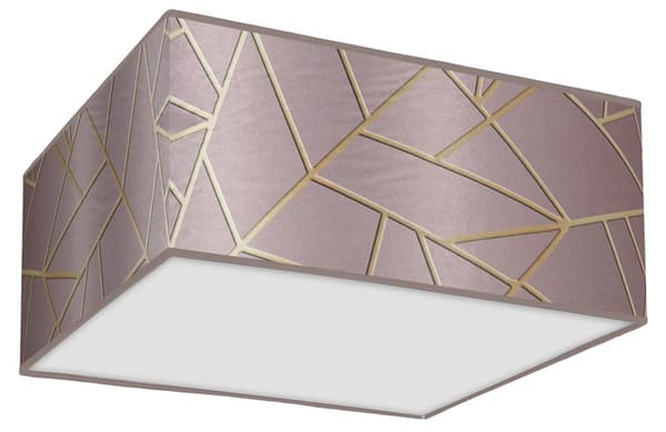 Loftslampe ZIGGY PINK Guld/Pink 2xE27
