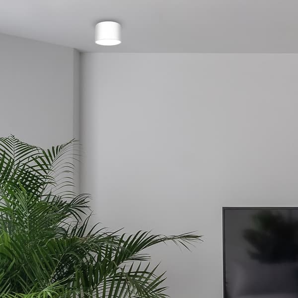 DIXIE Hvid loftslampe 1xGX53