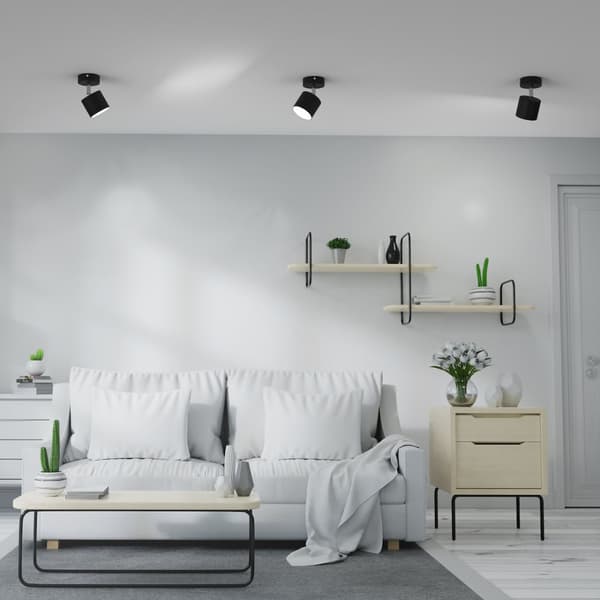 DIXIE BLACK 1xGX53 vägglampa