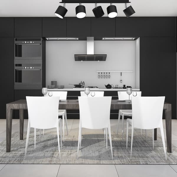 DIXIE BLACK 5xGX53 loftslampe