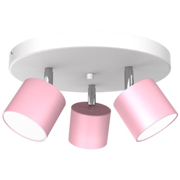 DIXIE PINK 3xGX53 taklampa