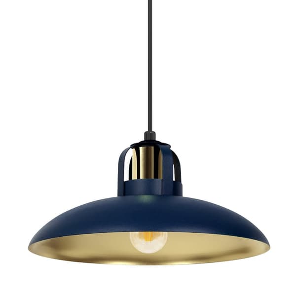 Riippuvalaisin FELIX NAVY BLUE/GOLD 1xE27