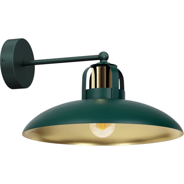 Seinävalaisin FELIX GREEN/GOLD 1xE27