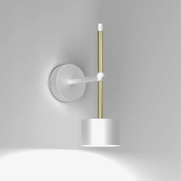 ARENA WHITE/GULD 1xGX53 vägglampa