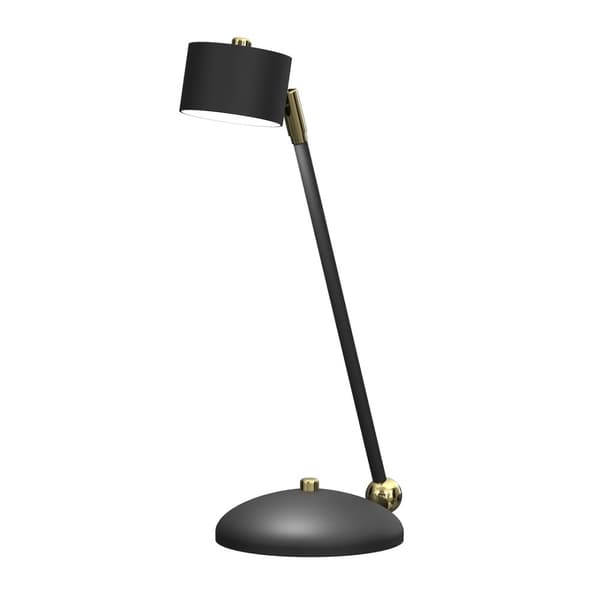 Skrivebordslampe ARENA SORT/GULD 1xGX53
