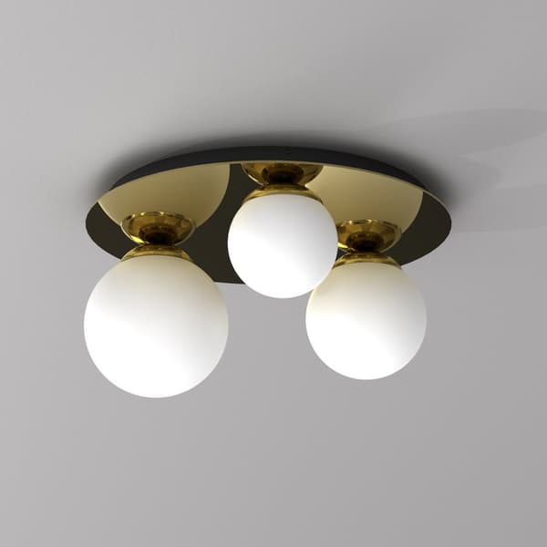 PLATO loftslampe 2xE14 + 1xE27