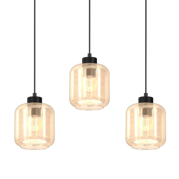 Hänglampa SOMBRA AMBER 3xE27