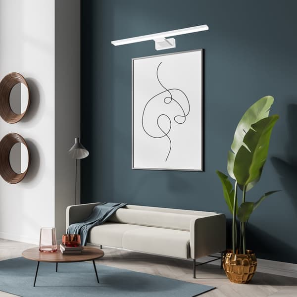 PINTO HVID 12W LED væglampe 50cm