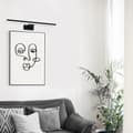Miniatyrbild 3 av 7: PINTO SVART 12W LED vägglampa 50cm