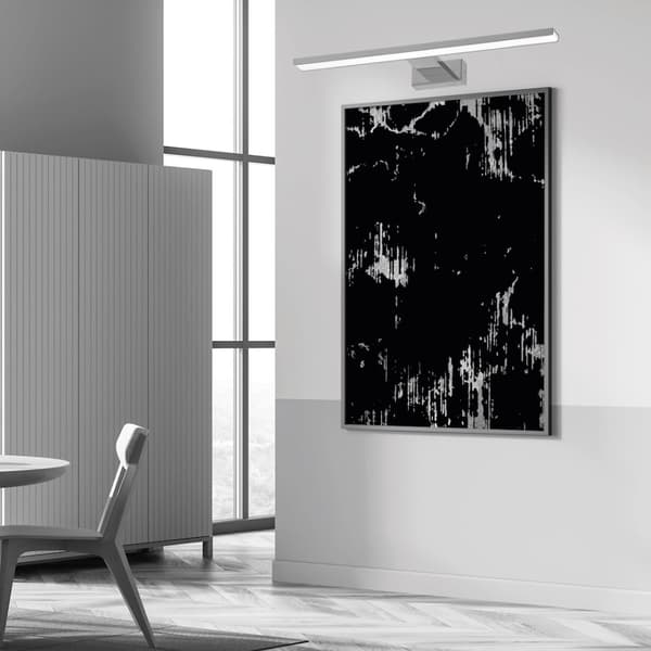 PINTO CHROME 12W LED 50cm væglampe