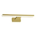Miniatyrbillede 1 af 5: PINTO SATIN GOLD 7W LED 30cm væglampe