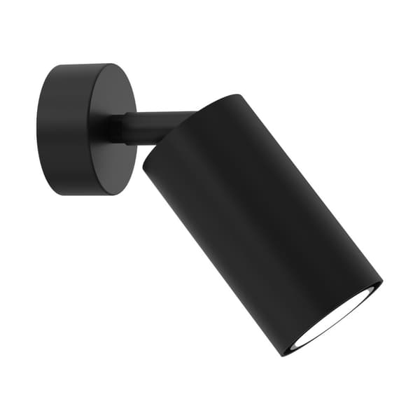 Seinävalaisin HUDSON BLACK 1xGU10