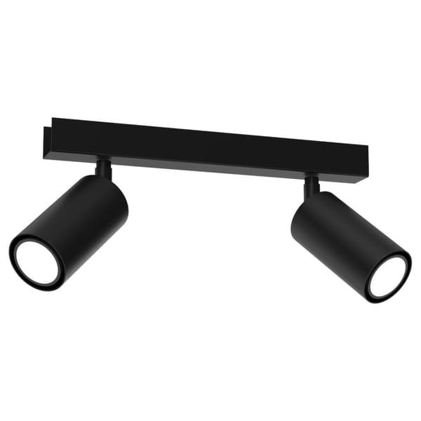 HUDSON BLACK 2xGU10 loftslampe