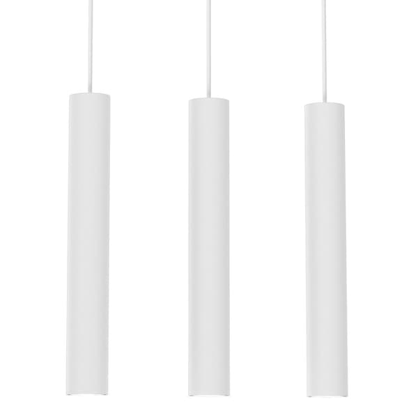 HUDSON WHITE 3xGU10 riippuvalaisin
