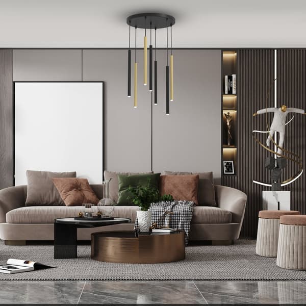 Hængelampe MONZA MESSING 7xG9 max 8W LED