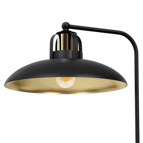 Bordslampa FELIX BLACK/GULD 1xE27