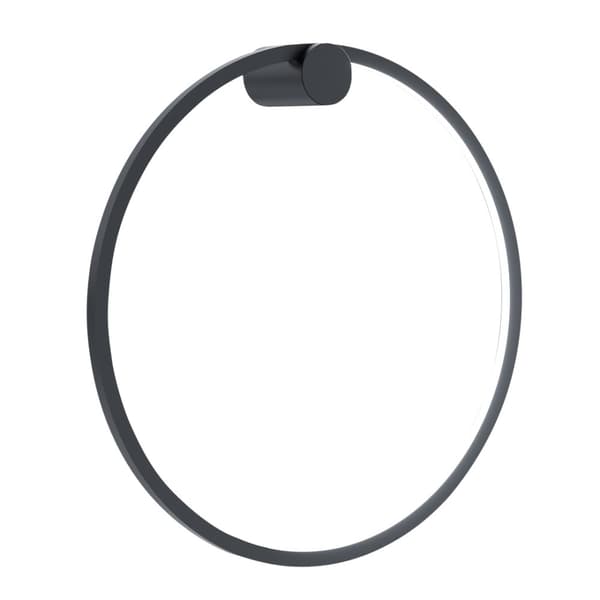 Saturno Sort 25W LED væglampe