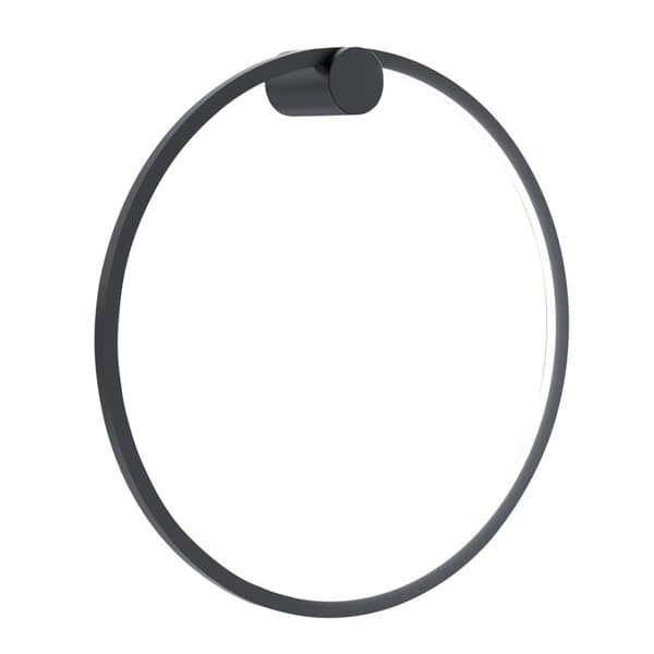 Saturno Sort 25W LED væglampe