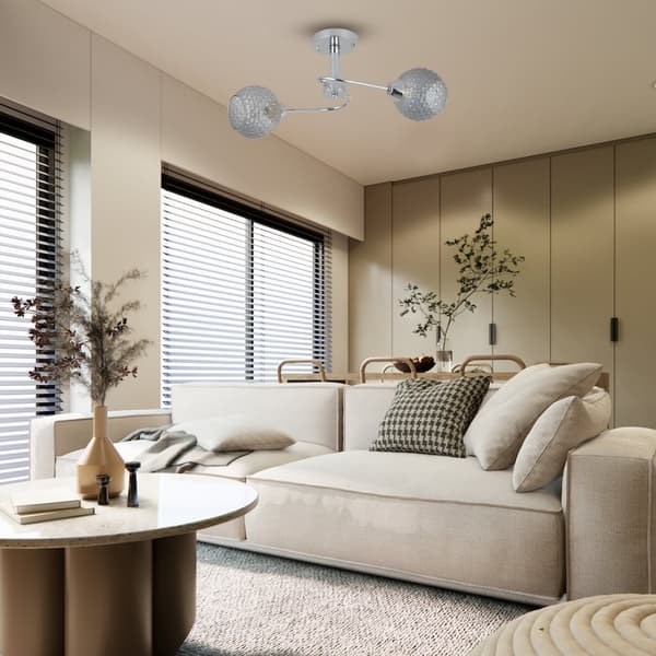 Loftslampe OAKLAND 2xE27