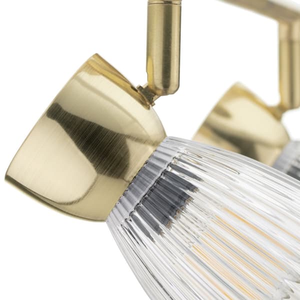 BEDSTE GULD 2xE14 loftslampe