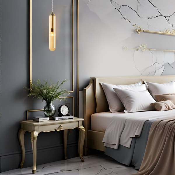 PAX GOLD 1xG9 hængelampe