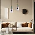 Pikkukuva 4 / 6: ARTE 12W LED-riippuvalaisin, halkaisija 13cm, musta